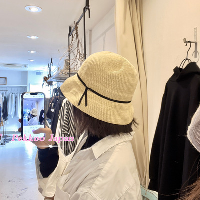 Matureha草帽遮阳帽6.5cm帽檐