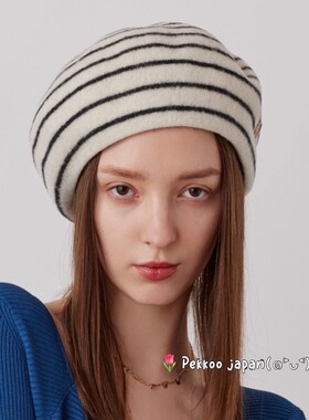 57.5cm Chapeau d.o BSQ Beret 254060202 秋冬新款 纯羊毛贝雷帽