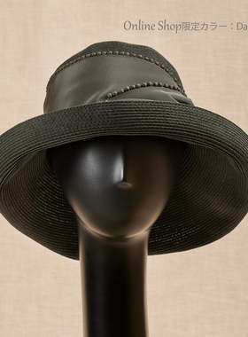 Athena New York2023新款 Megan限定色 早秋遮阳草帽缎面丝带