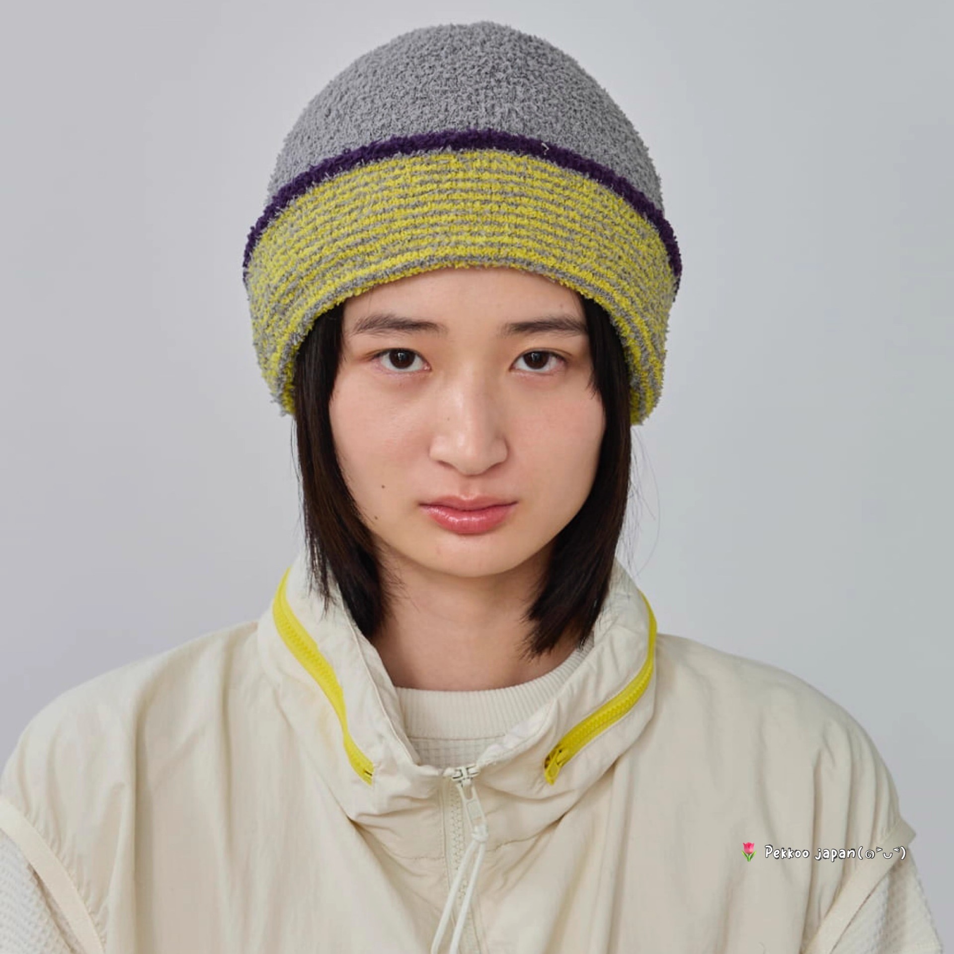 57-59cm OVERRIDE TACTELMOLE  254090211 可洗 双面戴针织堆堆帽