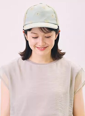 UV防晒 59cm CA4LA KTZ02583 JASMINE 春夏 茉莉花 刺绣棒球帽