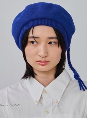 58cm OVERRIDE BASQUE LONGMITUAMI BERET 253090261纯羊毛贝雷帽
