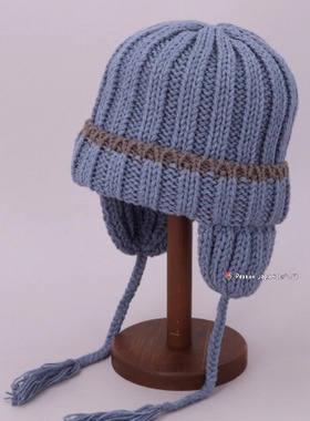 56-61cm CA4LA ZKN02621 EG EARFLAP WATCH3 秋冬保暖护耳针织帽