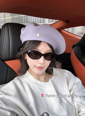 9折.国现 58cm kaya tokyo kmy3123 秋冬羊毛贝雷帽海军帽日本制