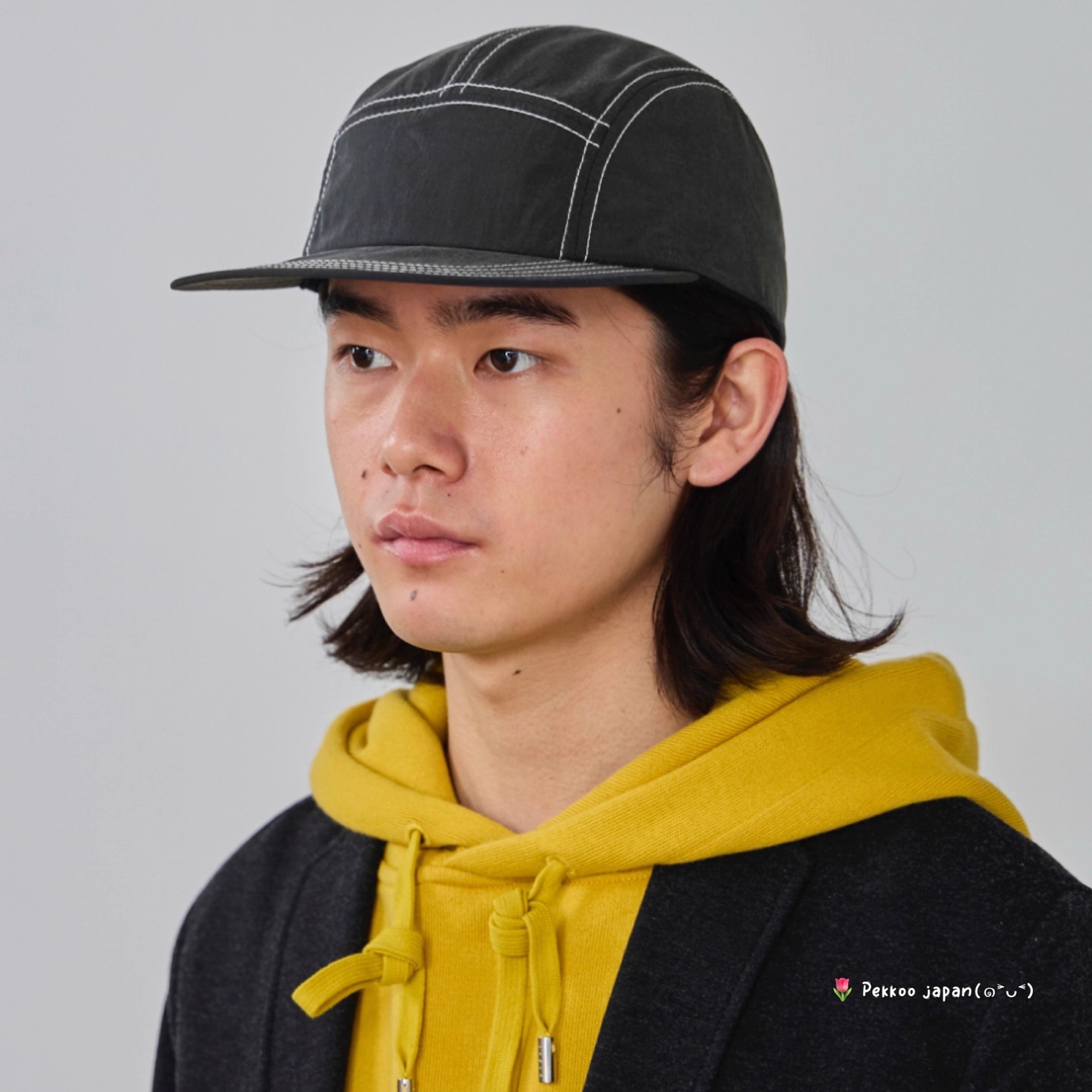 58-60cm OVERRIDE REN 253090009 复古尼龙 可洗 男女同款鸭舌帽