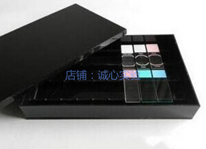 。载玻片湿盒 有机玻璃免疫组化湿盒 20片装 黑/透明
