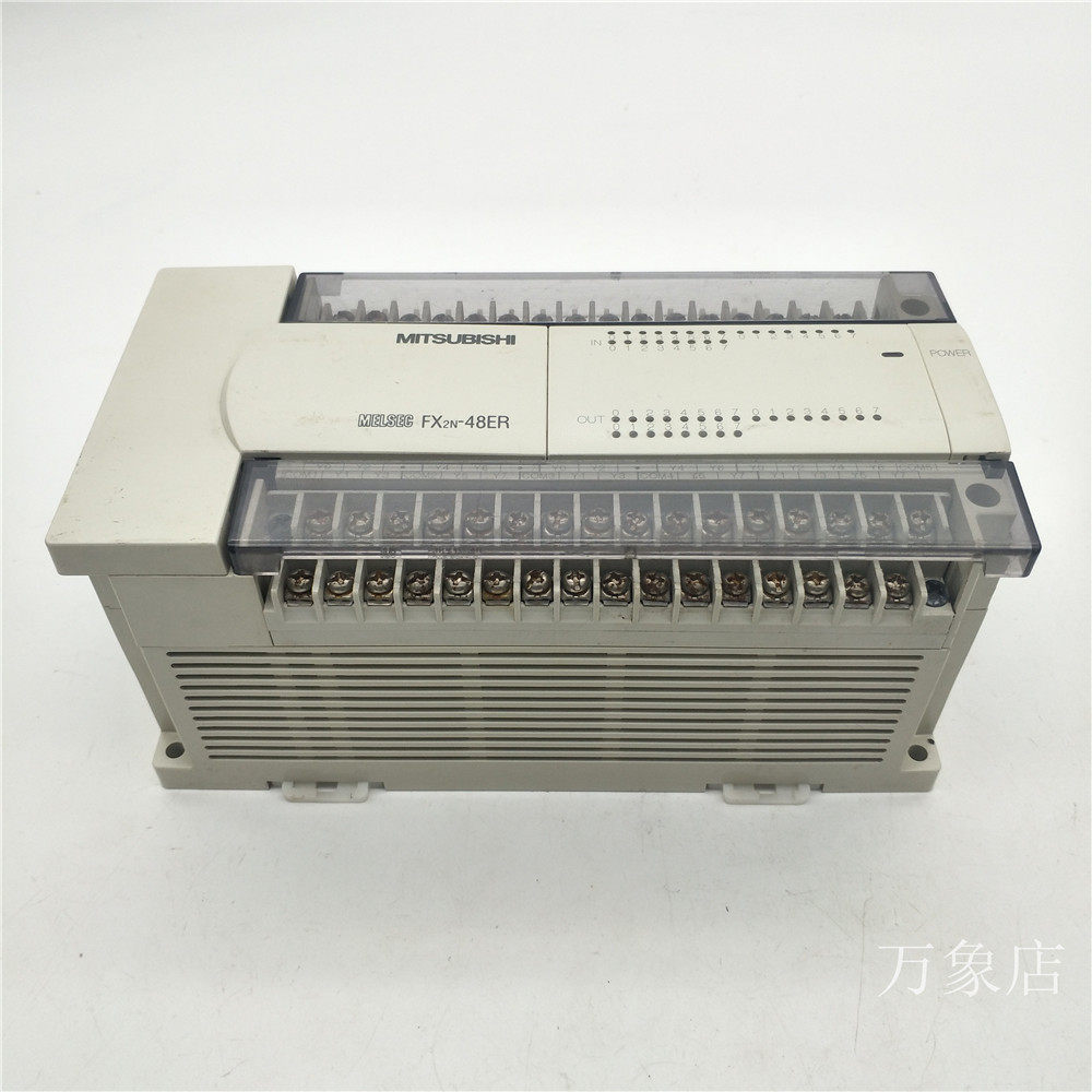 fx2n-48er  plc 扩展模块 fx2n-32mr-001实物拍摄