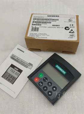 6SE6400-0BP00-0AA0 变频器MM440/420变频器BOP操作面板 实物拍摄