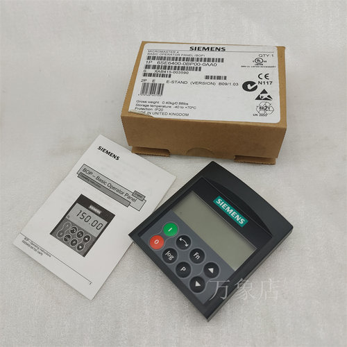 6SE6400-0BP00-0AA0变频器面板
