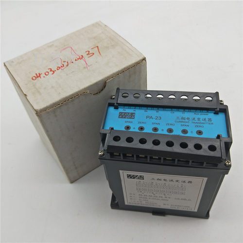 PA-23 三相电流变送器 PA-23-A2-O2-P6 实物拍摄