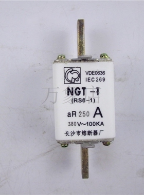 熔断器 NGT-1 RS6-1 250A 380V-100KA 方形快速熔断器熔芯
