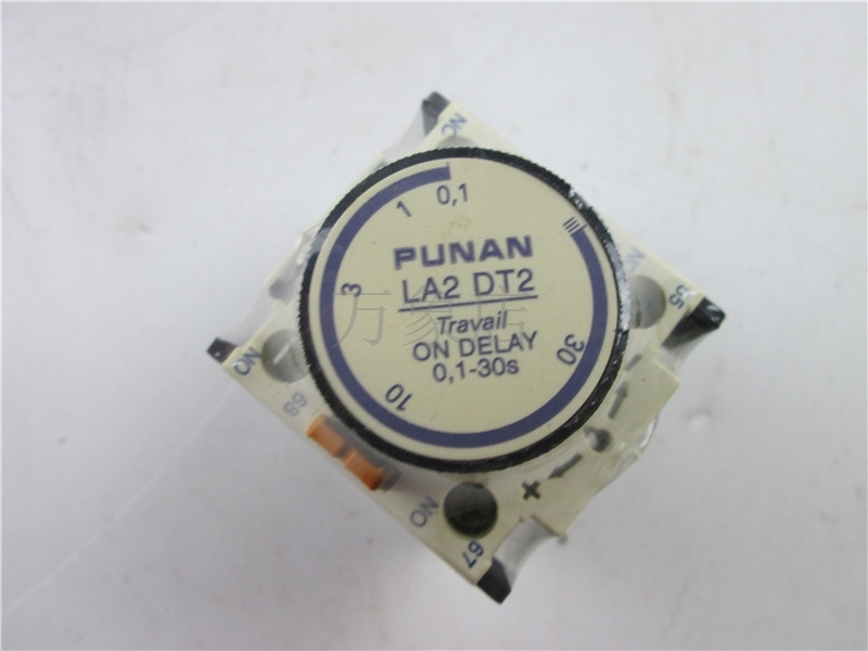 LA2 DT2 接触器用延时器触头 0.1-30S 普南电气  实物拍摄