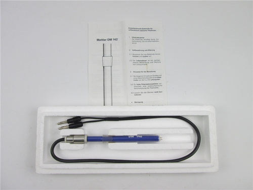 METTLER DM142-50 双铂针电极 实物拍摄