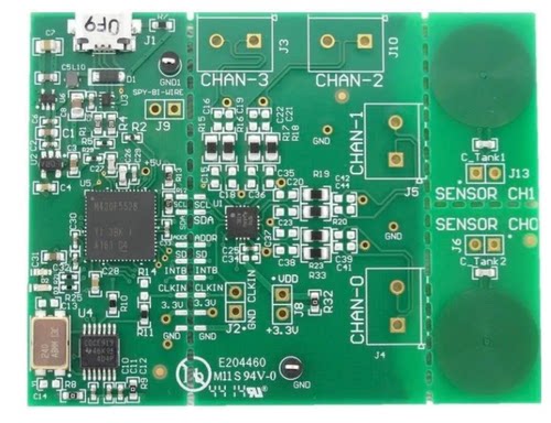 数据转换 IC 开发工具 LDC1614EVM