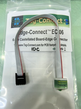 EC06-IDC 6 针槽形板边连接器