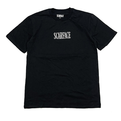 美式复古街头嘻哈潮牌疤面Scarface老炮电影夏季ins男女同款薄棉T