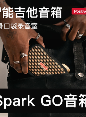 PositiveGrid电吉他音箱Spark Go贝斯小型随身充电蓝牙音响