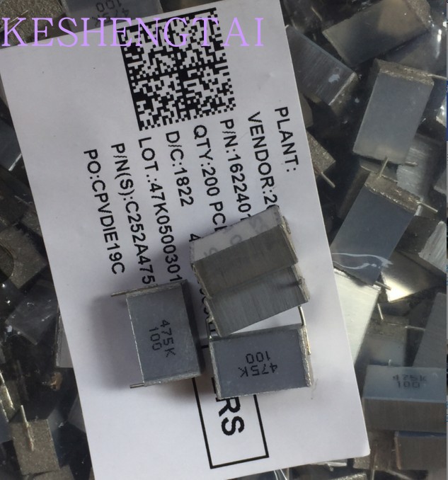 厦门法拉 100v 4.7uf 475K C252A475K60C322无感千层糕薄膜电容