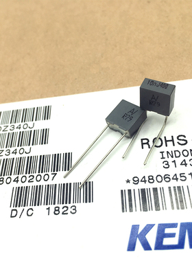 R79MC2100Z340J KEMET集美AV R79 0.01uF400V 10nF铜脚薄膜电容