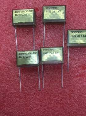 PME261KE7100JR30 薄膜电容器 1uF 400v-200v 5% KEMET RIFA 25mm