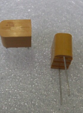 T340D107M010AS 直插 钽质电容器 10v100uF 20% D  Kemet