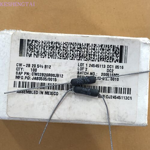 原装CW02B20R00JB12 CW-2B 20R  3.75W 20欧绕线电阻Vishay Dale