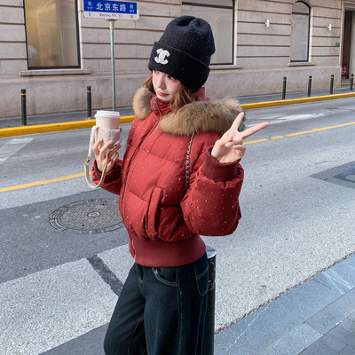 2026韩系女款不臃肿羽绒服小个子