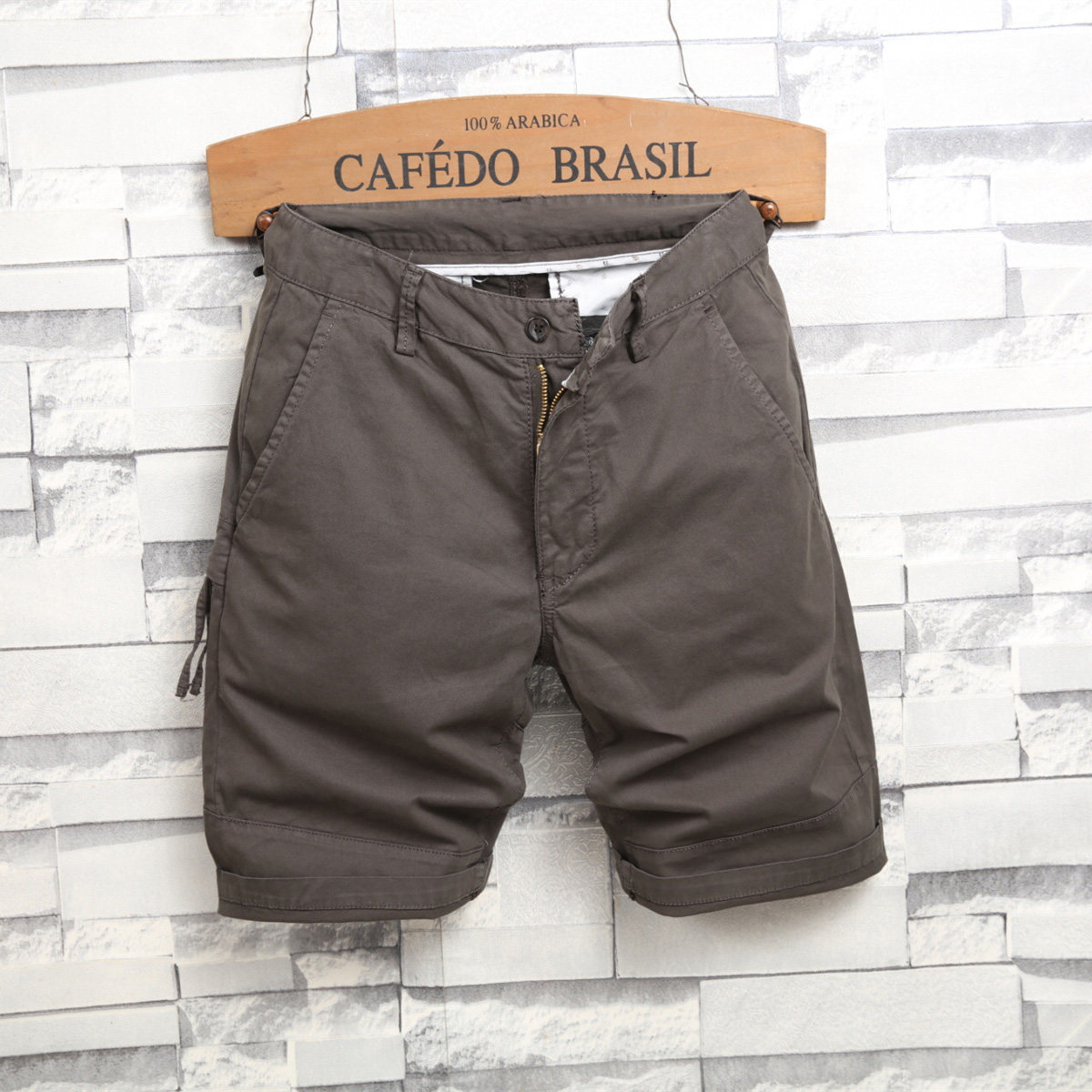 短裤男夏季潮流外穿宽松薄款百搭工装五分裤2026纯棉休闲中裤ins