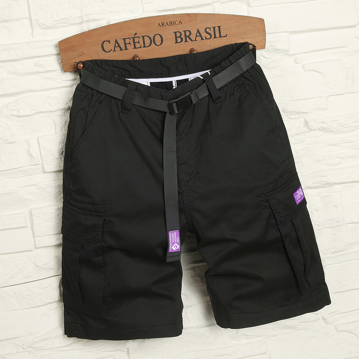 鑫冠鸟夏季宽松直筒休闲裤