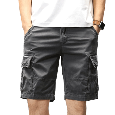 潮牌新款多口袋工装5分中裤子