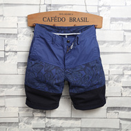 夏季薄款休闲裤男直筒工装短裤子