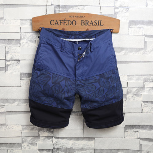 夏季薄款休闲裤男直筒工装短裤子