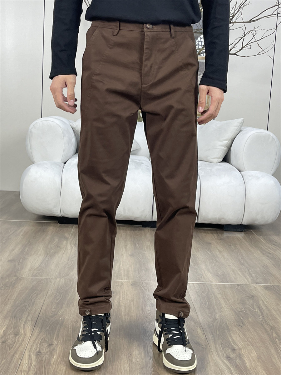 秋冬牛仔裤男修身小脚弹力长裤子