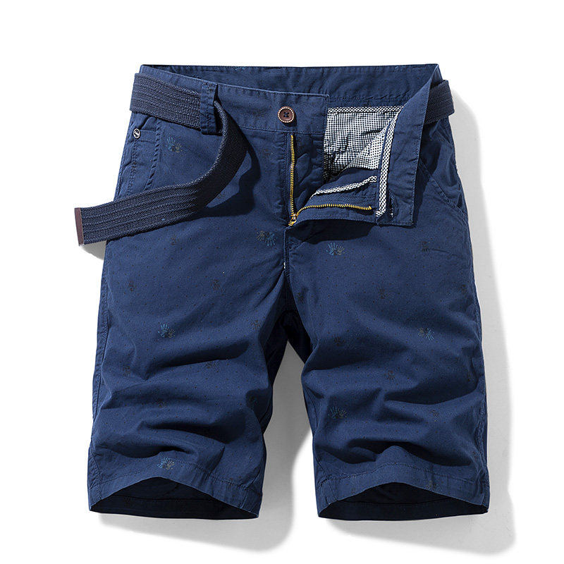 夏季新款工装短裤男美式潮牌宽松短裤休闲百搭直筒中裤沙滩五分裤