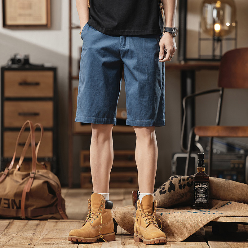 休闲短裤男士五分裤潮牌工装新款夏季薄款中裤男款裤子外穿宽松