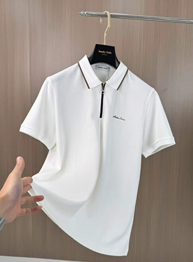 2026夏季新品针织珠地短袖Polo衫欧货高端简约休闲男BUNERYNOBLE