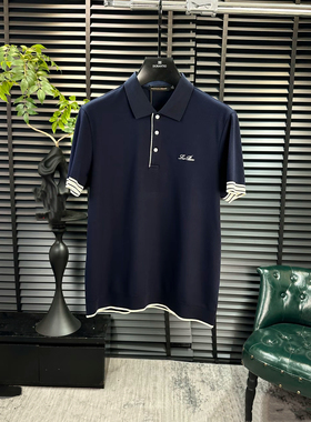 BUNERYNOBLE潮牌针织伊力特短袖Polo衫2026夏季新品修身时尚休闲