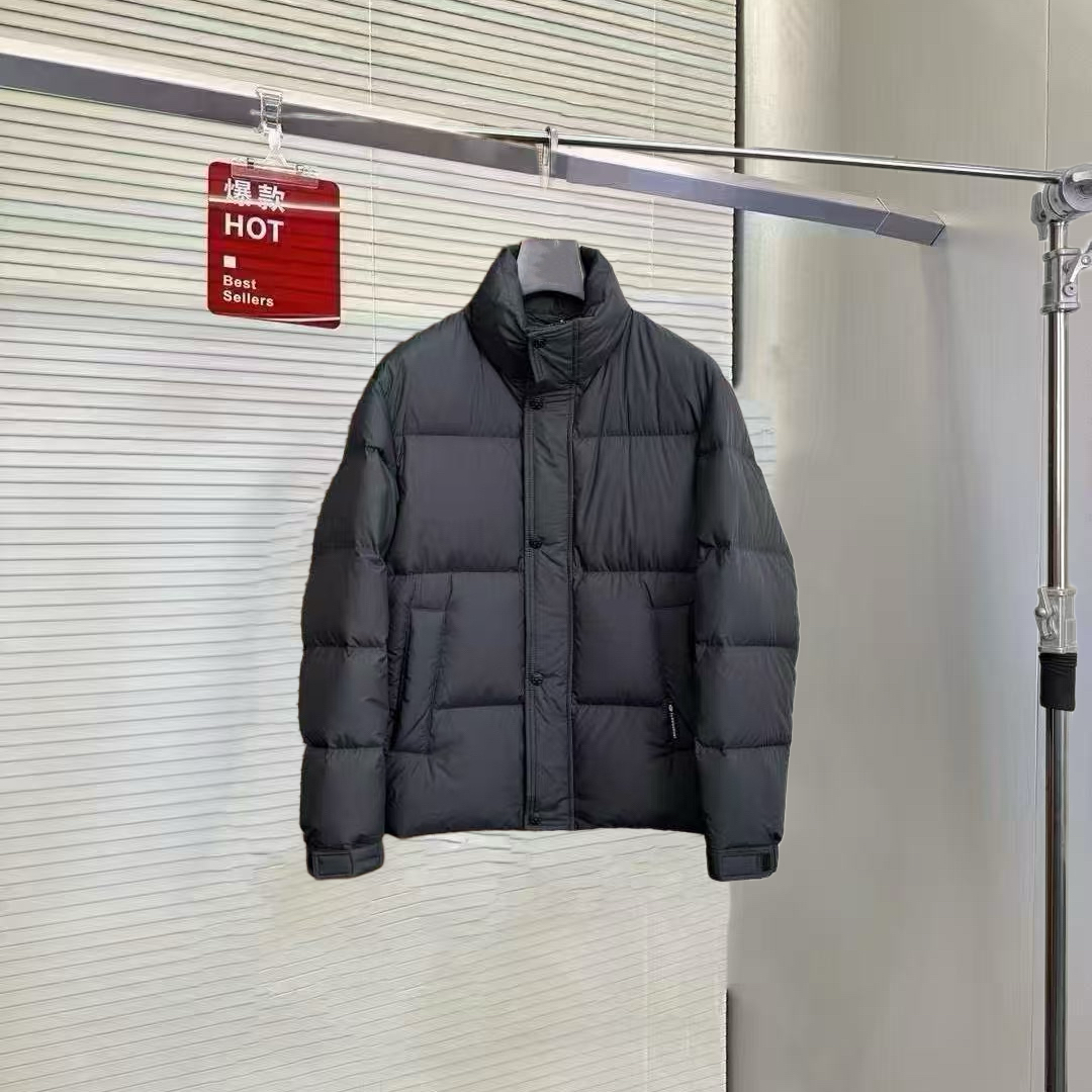BUNERYNOBLE潮牌立领羽绒服2025冬季新品欧货修身简约休闲男8827