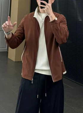 BUNERYNOBLE潮牌立领夹克外套2026春季新品欧货修身简约时尚休闲