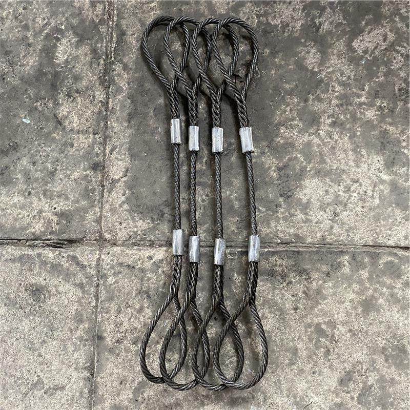 钢丝绳成套吊索具吊钩起重钢丝绳吊带单肢吊钩压制钢丝绳单腿吊具,家装主材,钢丝绳,淘宝优惠券,粉丝福利购,淘宝优惠卷