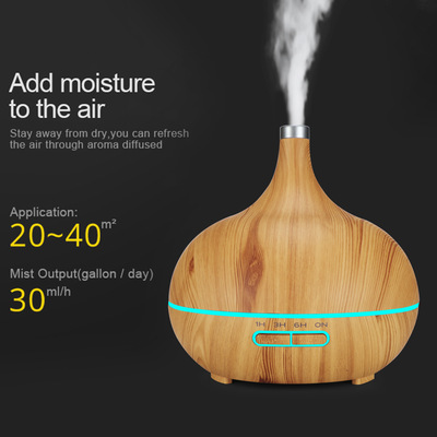 New 400ml Colorful Aromatherapy Lamp Humidifier加湿器家用