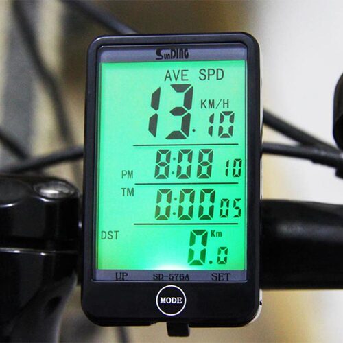 New SD - 576A Bike Bicycle Computer Light Mode Touch