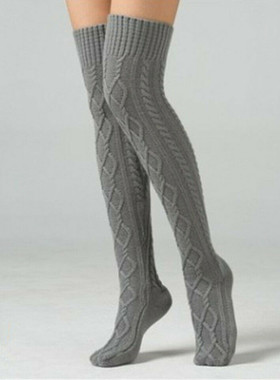 2025 Winter Thigh High Warm Sockings Long Boots for women
