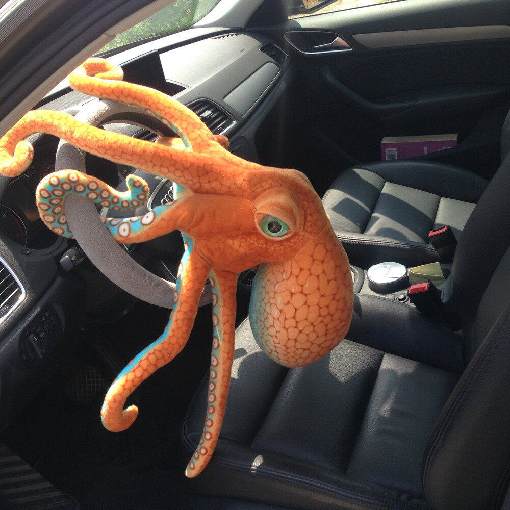 Cross border simulation octopus aquarium animal plush toy