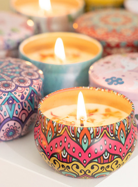Soy wax creative Nordic home aromatherapy candle香薰蜡烛