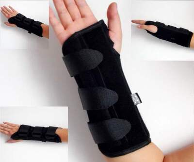 Wrist protection fracture fixed splint sprain joint