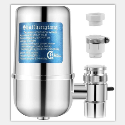 Faucet water purifier ceramic filter for chlorine removal