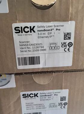 询价西克激光传感器，NANS3-CAAZ30IZ1，订货号：可维修