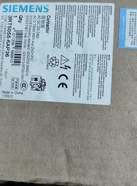 接触器3RT5055-6AP36 电压220-240V