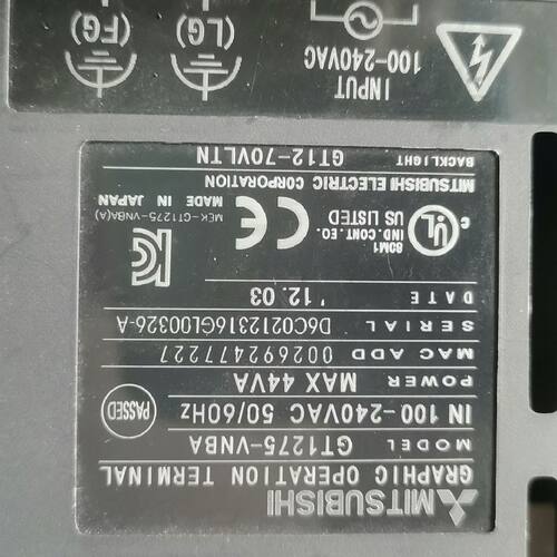 触摸屏   GT1275一ⅤNBA